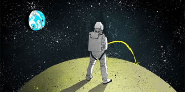 What Would Happen If an Astronaut Peed on the Moon?